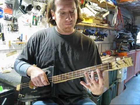 Cigar Box Guitar How to Play Slide
