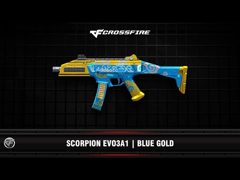 CF : Scorpion EVO3A1 | Blue Gold