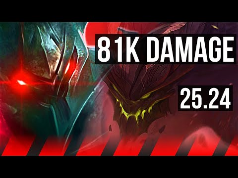 MORDEKAISER vs MALPHITE (TOP) | 81K damage | KR Master | 25.24