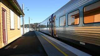 preview picture of video 'Dubbo XPT departing at Tarana'