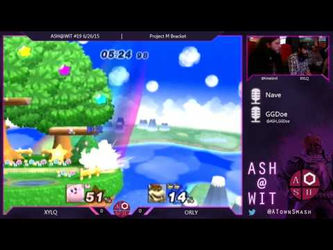 XYLQ (Kirby) vs ORLY (Bowser, Sonic) - PM Bracket ASH@WIT 6/26/15