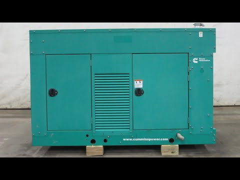 Cummins GGLB 150 kW natural gas generator, GM 8.1L eng, 322 Hrs, Yr 2007 - CSDG # 4576