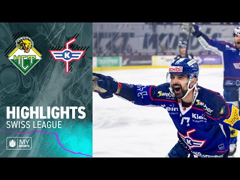 Thurgau vs. Kloten 2:3 - Highlights Playoffs, Swiss League