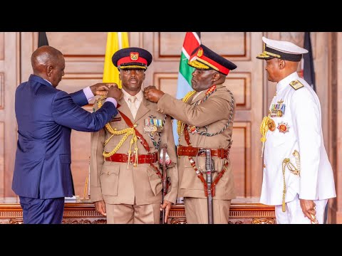 President William Ruto's Aide-De-Camp Colonel Fabian Lengusuranga promoted to Brigadier!!