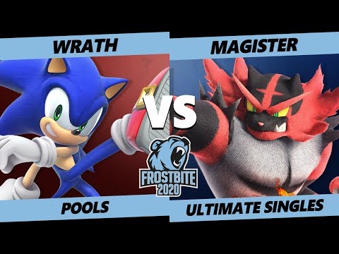 Frostbite 2020 SSBU Pools - Wrath (Sonic) Vs. LINH | Magister (Incineroar) Smash Ultimate Singles