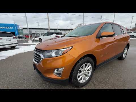 2019 Chevrolet Equinox FWD 4dr LT w/1LT in Orange for sale at Ontario Motor Sales in Oshawa, ON