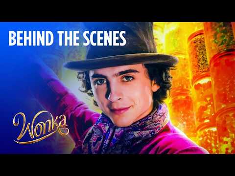 Thumbnail of the video: Behind The Scenes: A World of Wonka