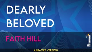 Dearly Beloved - Faith Hill (KARAOKE)