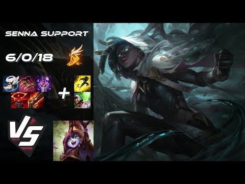 SUPPORT Senna vs Lulu - EU Grandmaster Patch 14.7