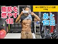1ヶ月間ダイエット企画!脂肪燃焼の1日!