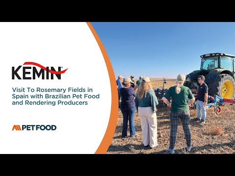Kemin - Visit to Rosemary Fields in Spain with Brazilian Pet Food and Rendering Producers