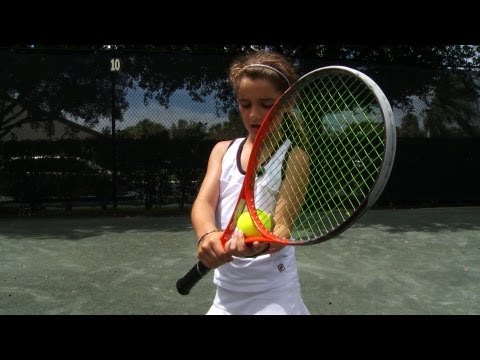 How To Serve Like a 9-Year-Old Girl