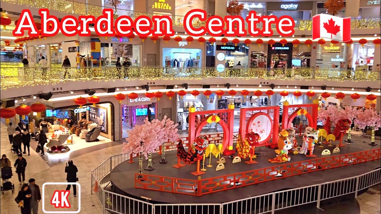 🇨🇦  [4K] 🛍 🐎 2026 Aberdeen Centre | Evolution of Lunar New Decor, Year by Year