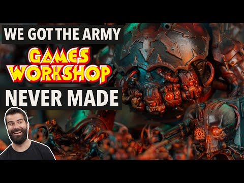 We Got the Army Games Workshop Never Made!