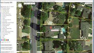 Kern County Google Maps GIS Web Site
