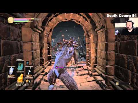 Dark Souls III playthrough pt52 - Into the Depths! Hidden Walls and Instant Deaths