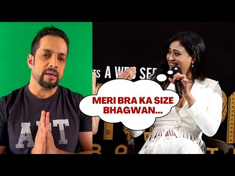 Shweta Tiwari's statement 'Meri bra ka size bhagwan le rahe hain' lands her in trouble