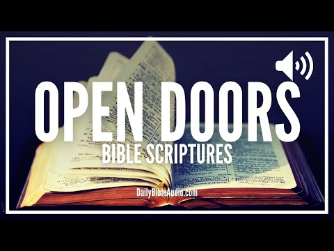 Bible Verses On Open Doors | Audio Scriptures About Doors Of Opportunity