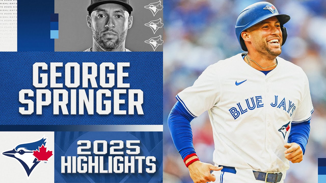 George Springer's comeback year lifted Blue Jays to 1st World Series appearance since 1993! 💪