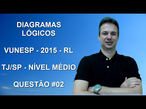 VUNESP07NMQ02 – VUNESP – 2016 – TJ/SP – ETJ - NM - DIAGRAMAS LÓGICOS