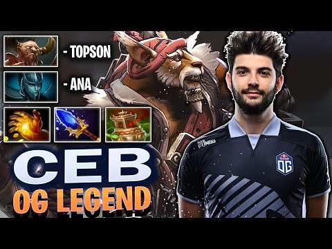OG.Ceb - Brewmaster Offlane VS Topson & Ana | Dota 2 Top MMR