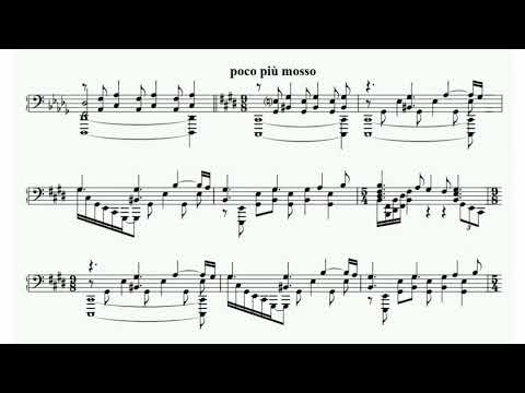 Artur Cimirro - Romance for the left hand alone Op. 9 No. 3 (audio + sheet music) #PianoForCimirro