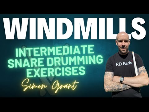 🥁Windmills for Newbies🥁  Scottish Snare Drumming Exercises