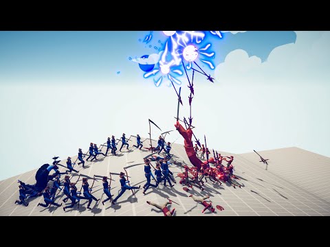 Harvester + Odin vs Every Unit - Totally Accurate Battle Simulator TABS