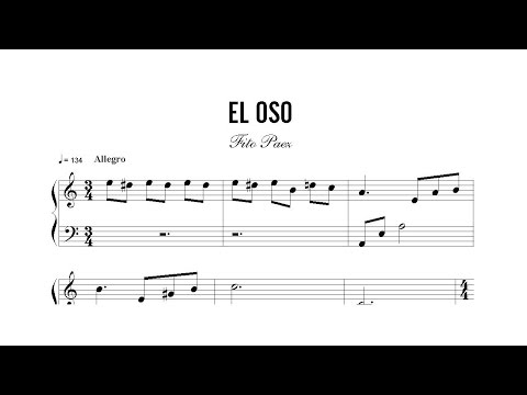 el oso - Fito Paez