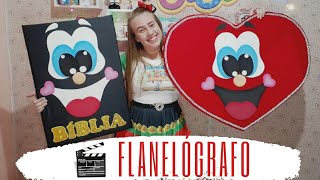 FLANELÓGRAFO BÍBLIA - Passo a Passo com a Tia Sisi