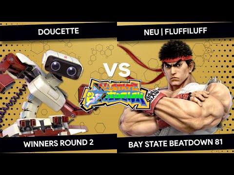 Bay State Beatdown 81 - Doucette (ROB) vs NEU | Fluffiluff (Ryu) - Winners Round 2