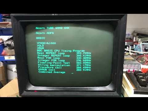 BBC Master 128 - PiTubeDirect Raspberry Pi Coprocessor