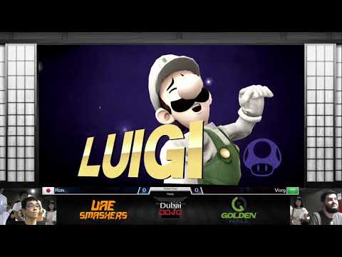 Dubai Dojo 2: Vorg (Donkey Kong, Marth) vs Ron (Luigi) - Pools
