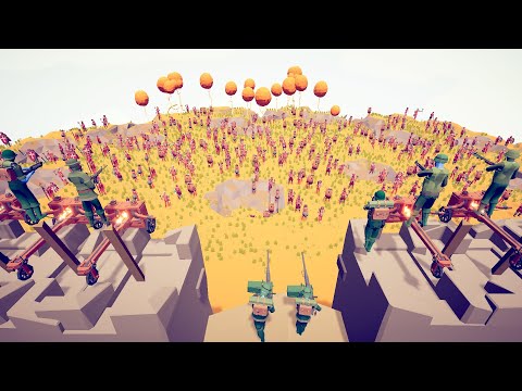 Can 50X US Army Defend Castle From Every Factions Tabs