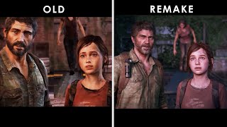 The Last of Us Part I Remake Full Gameplay comparison (New vs Old)