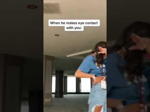 When he makes eye contact with you 👀 #Shorts