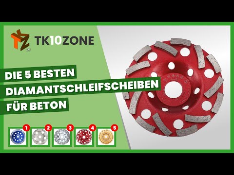 Die 5 besten Diamantschleifscheiben für Beton