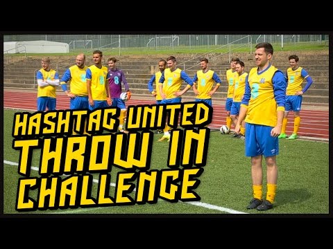 HASHTAG UNITED THROW IN CHALLENGE