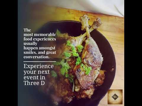 Promotional video thumbnail 2 for Three D Catering
