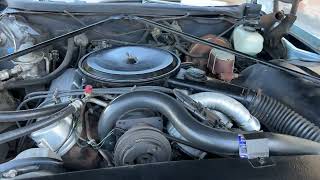 1976 Cadillac Sedan de Ville Engine Idle