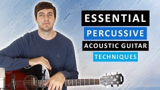 Download lagu Percussive Acoustic Guitar lesson (Adding the Snare & Bass Drum) mp3
