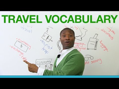 Learn English - Travel Vocabulary