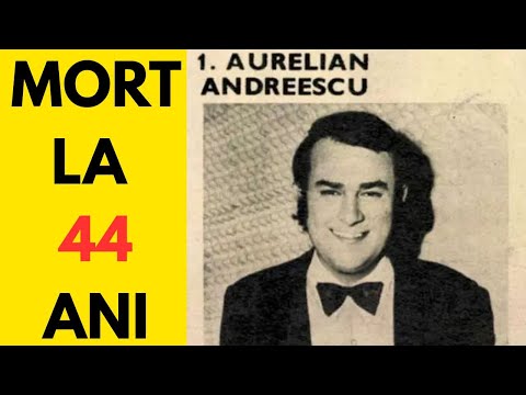De ce a murit Aurelian Andreescu, la 44 ani, lângă scenă?