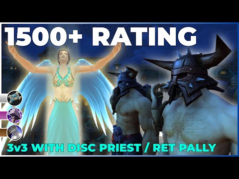 1500+ Arms Warrior / Disc Priest / Retribution Paladin Arena WoW BFA 8.3 Warrior PvP