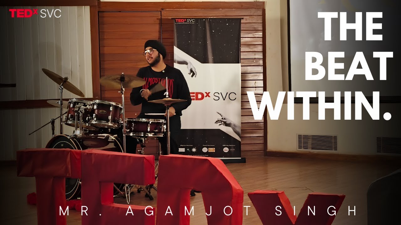 The Beat Within | Agamjot Singh | TEDxSVC