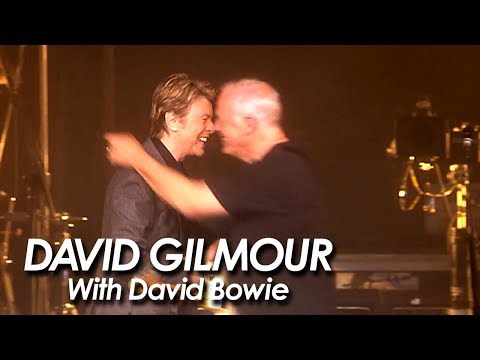 DAVID GILMOUR with DAVID BOWIE 『 Arnold Layne 』