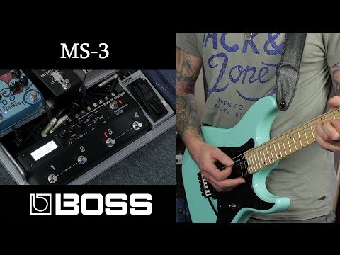 Introducing the BOSS MS-3 Multieffects and Pedal Switcher