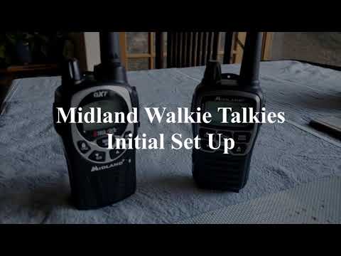 How to Set Up Your Midland Walkies