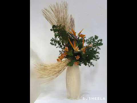 Awesome Ikebana Arrangements By Susheela #drvinbonsaipilla #ytshorts