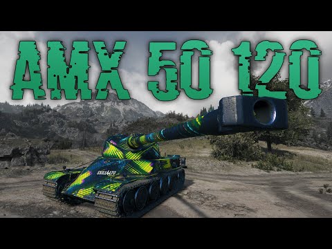 AMX 50 120 - Tech Tree Showcase | World of Tanks